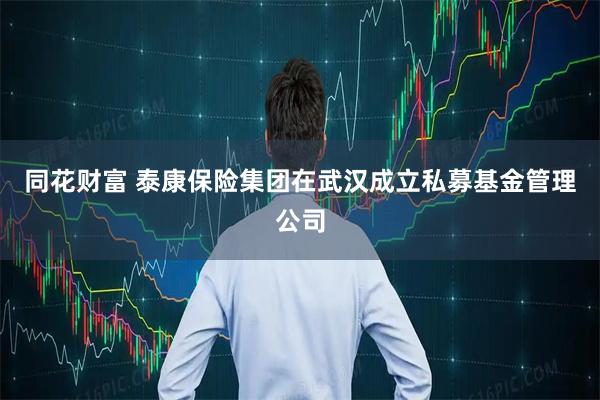 同花财富 泰康保险集团在武汉成立私募基金管理公司