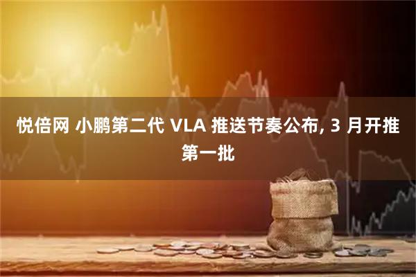 悦倍网 小鹏第二代 VLA 推送节奏公布, 3 月开推第一批
